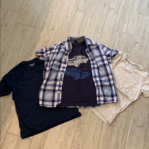 Boys short sleeve shirt lot